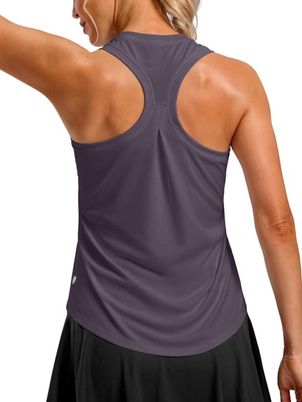 Women's Racerback Workout Tank Tops - Athletic Gym Shirts for Fitness & Training